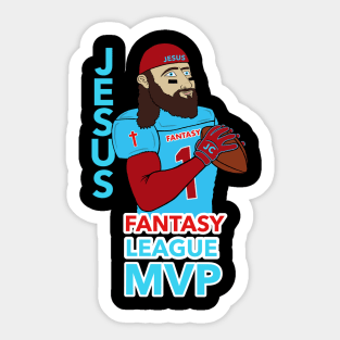 JESUS-FANTASY LEAGUE MVP Sticker